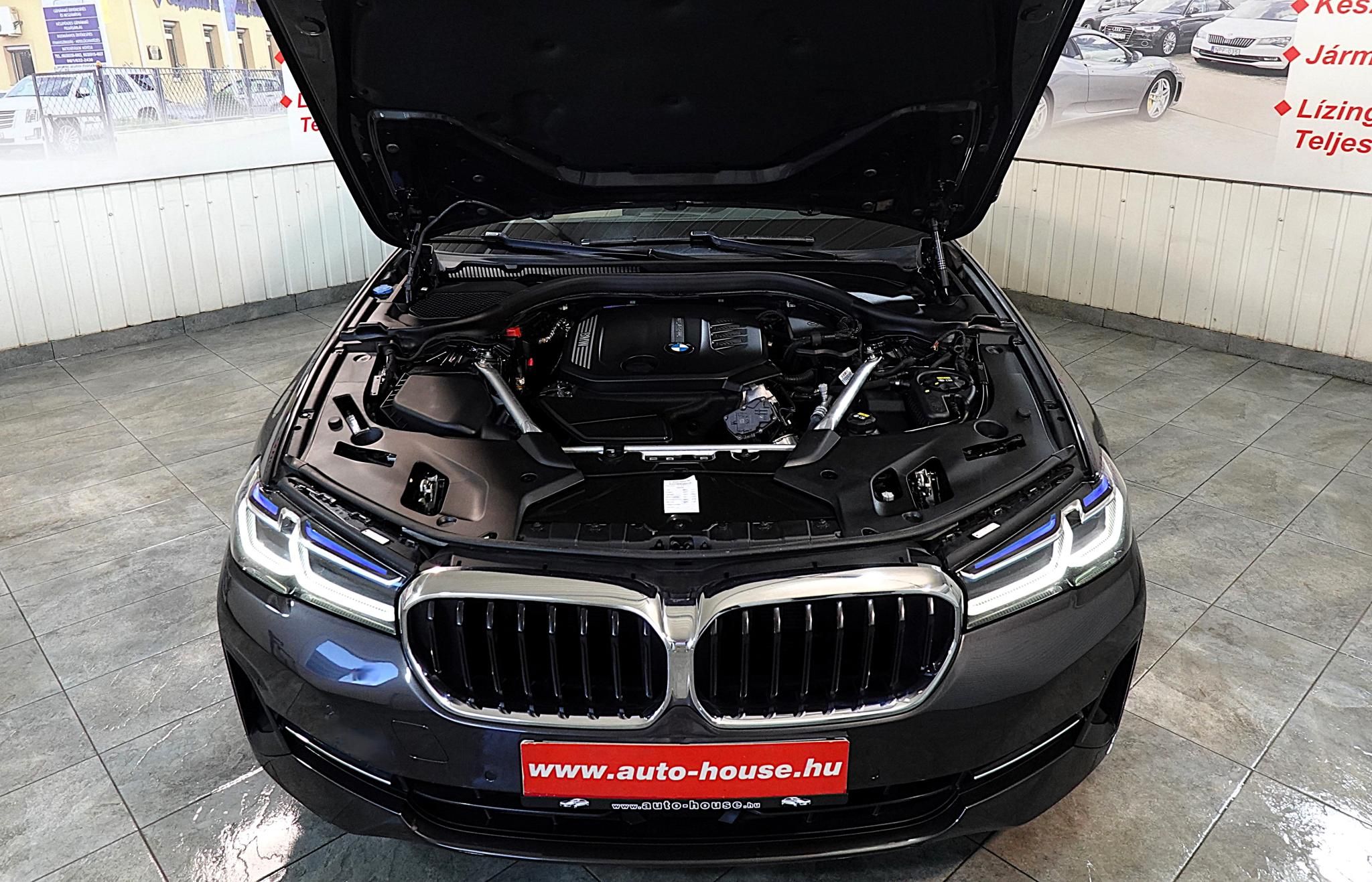 BMW 520d xDrive 140 kW rok 2022, 140 000 km, Maďarsko — foto 9 z 28
