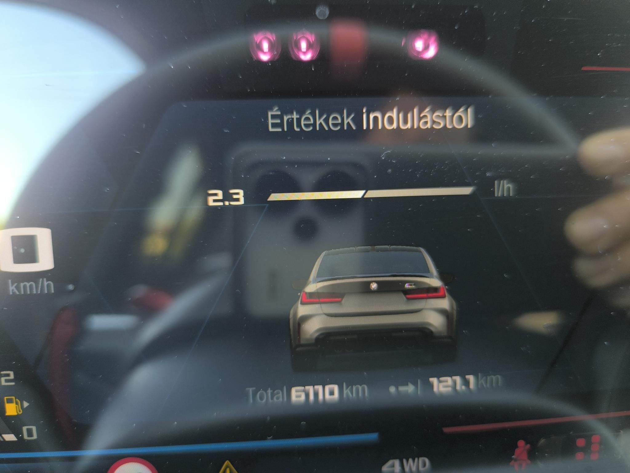 BMW m3 4x4 3,0 390 kW automat, 7 630 km, Maďarsko — foto 12 z 24