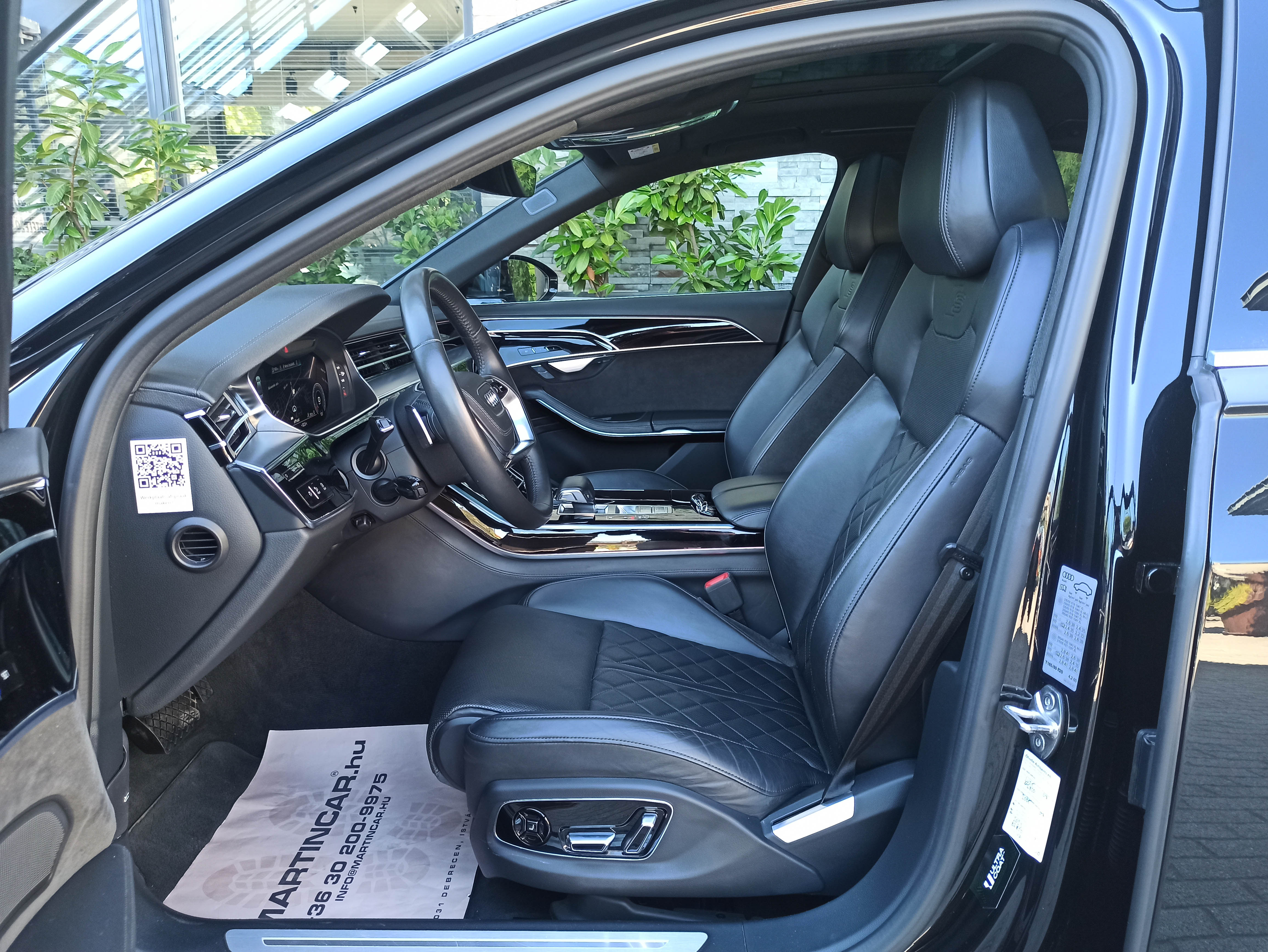 Audi a8 quattro 3,0 TFSI Tiptronic 250 kW rok 2020, černá, 170 000 km, Maďarsko — foto 6 z 50