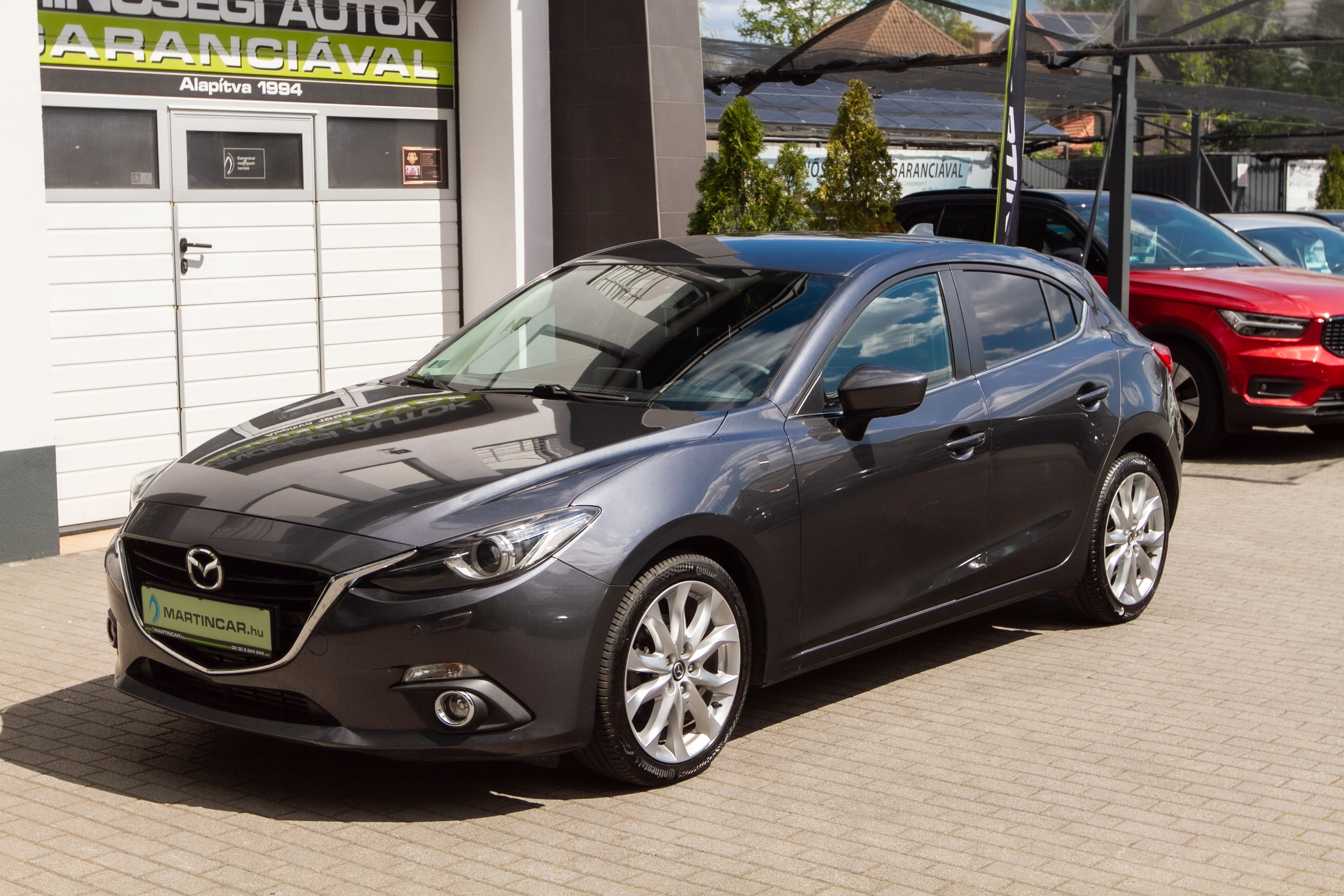 Mazda 3 2.2d 2.2 D 110 kW manuál rok 2014, šedá, 240 000 km, Maďarsko — foto 16 z 50