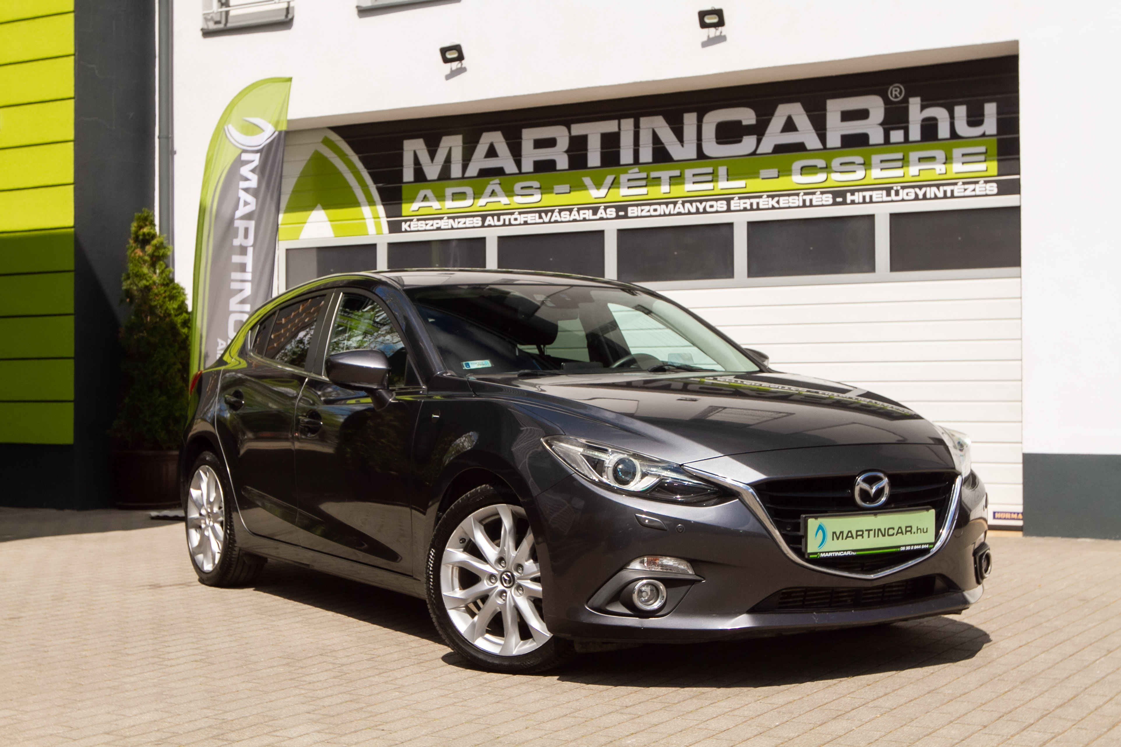 Mazda 3 2.2d 2.2 D 110 kW manuál rok 2014, šedá, 240 000 km, Maďarsko — foto 5 z 50