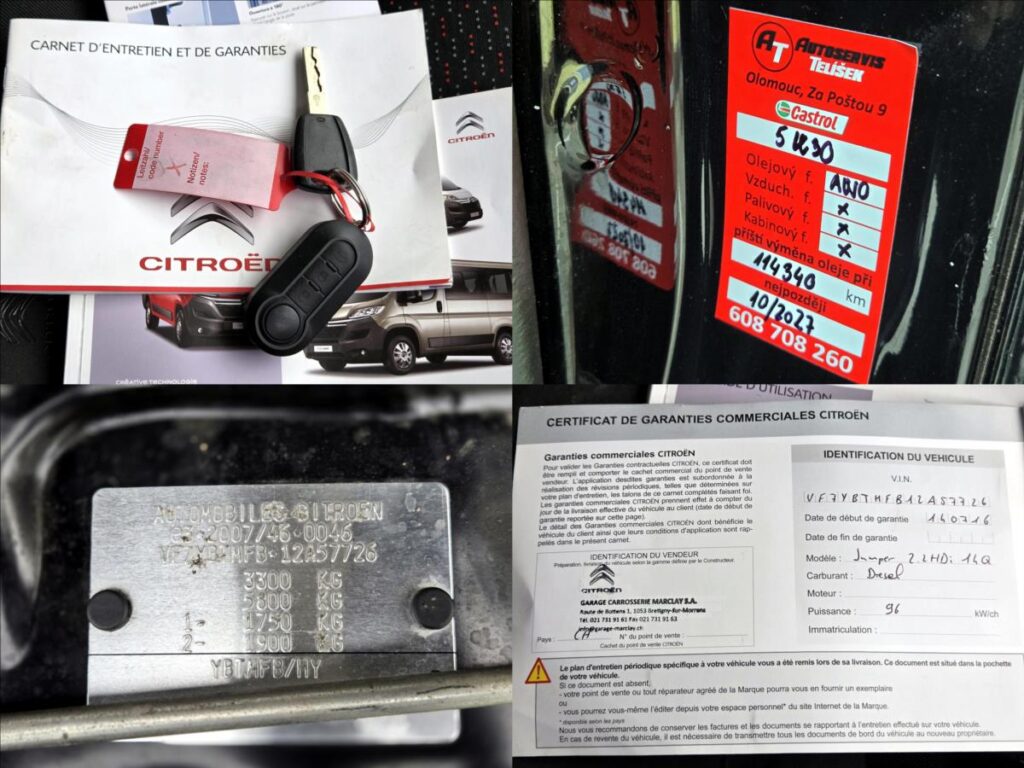 Citroen Jumper 22 2.2 HDi 96 kW manuál rok 2016, Česko — foto 4 z 31