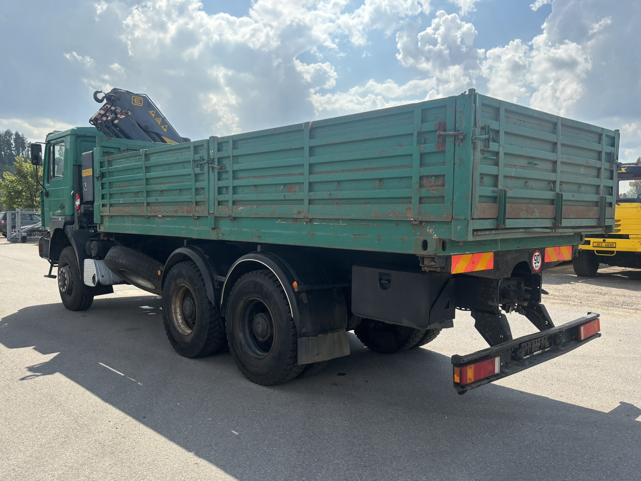MAN 6x6 rok 2001, 457 458 km, Česko — foto 9 z 26