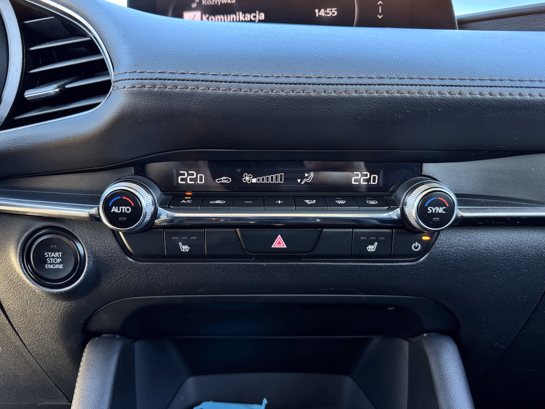 Mazda 3 110 kW automat rok 2024, 10 000 km, Polsko — foto 10 z 16