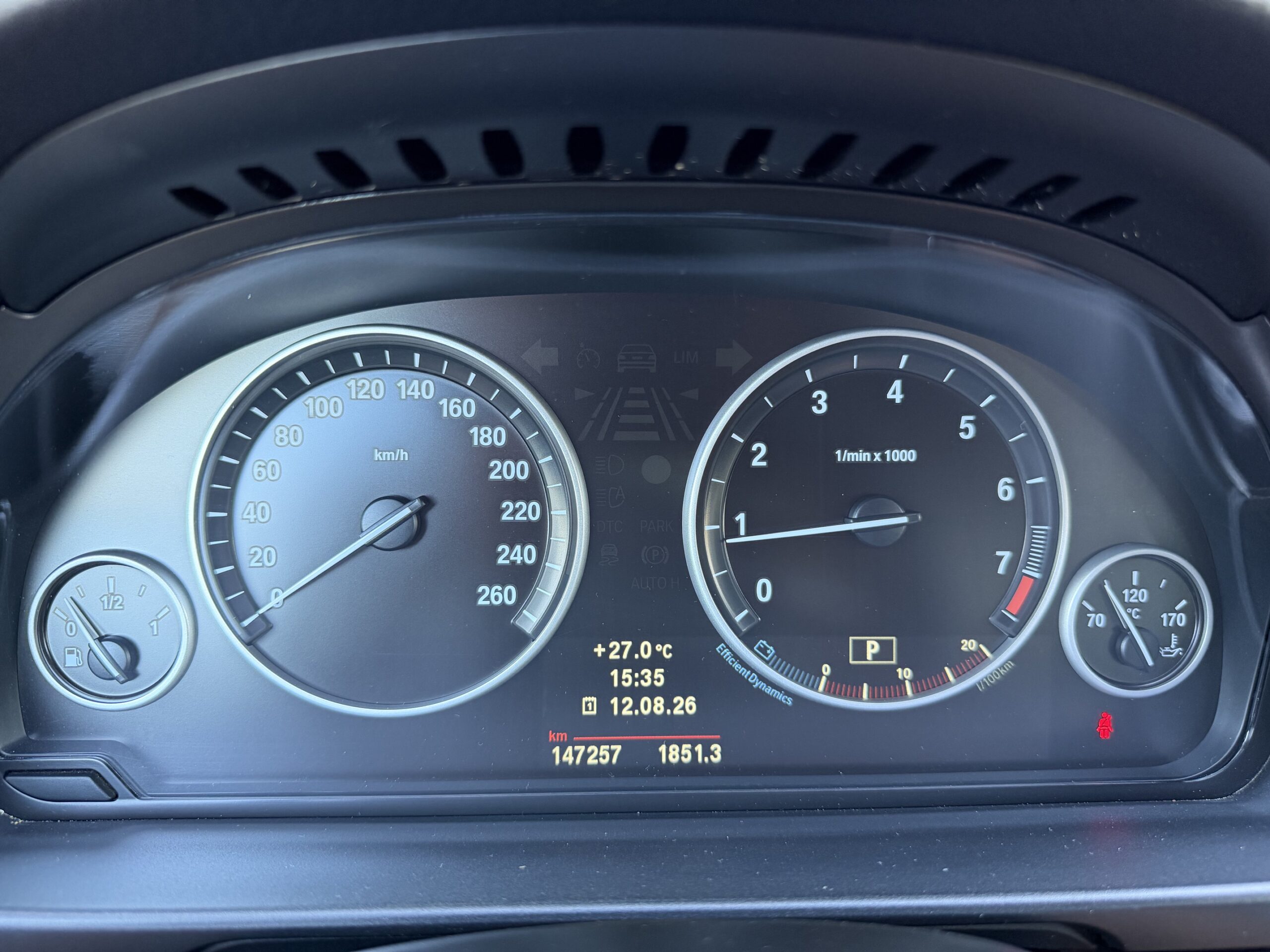 BMW 520i 135kw automatic rok 2012, Česko — foto 11 z 28