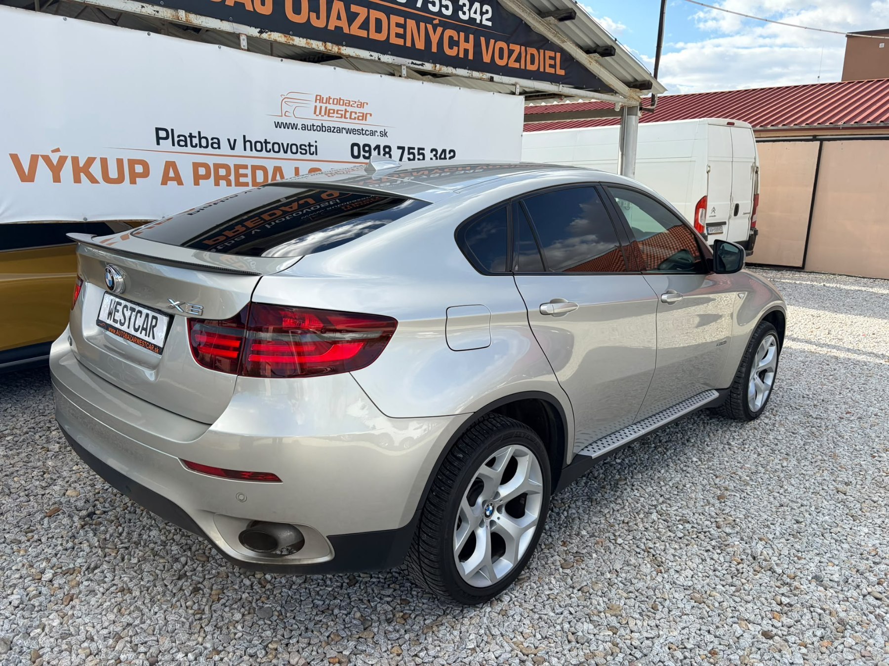 BMW x6 210 kW automat rok 2009, 313 249 km, Slovensko — foto 7 z 14