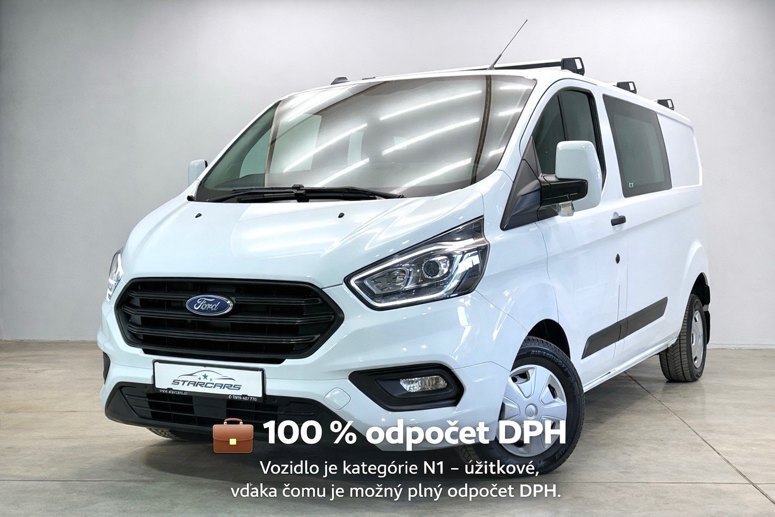 Ford Transit Custom 2.0 TD 96 kW manuál, Slovensko — foto 2 z 55