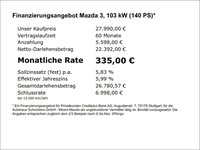 Mazda 3 2,5 103 kW automat, 100 km, Německo — foto 4 z 20
