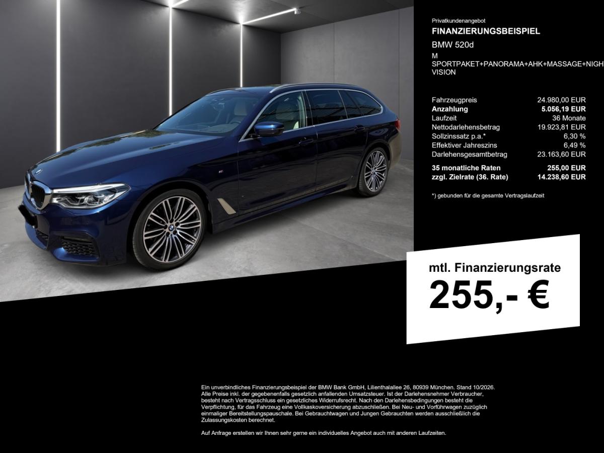 BMW 520d automat rok 2018, 124 000 km, Německo — foto 4 z 36