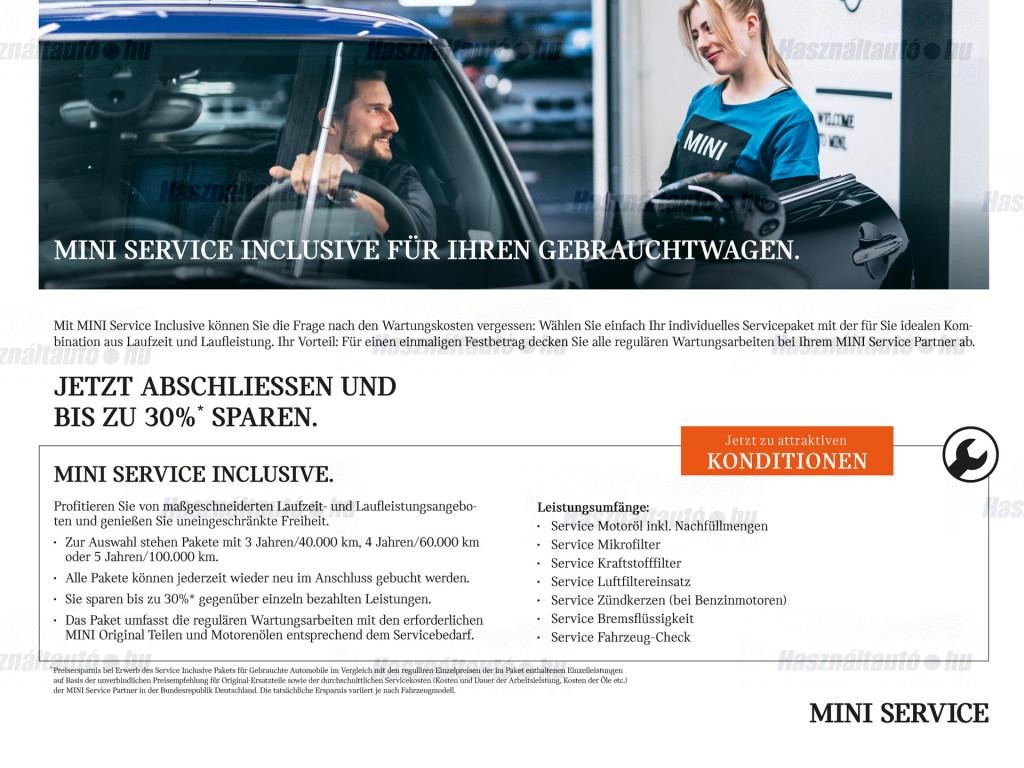 MINI Cooper C automat rok 2025, 8 979 km, Německo — foto 9 z 17