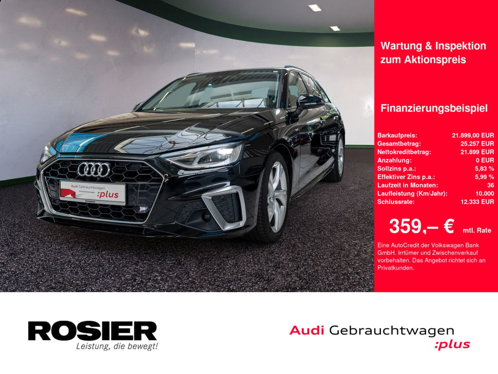Audi a4 2,0 TDI 120 kW automat rok 2021, 66 092 km, Německo — foto 2 z 32
